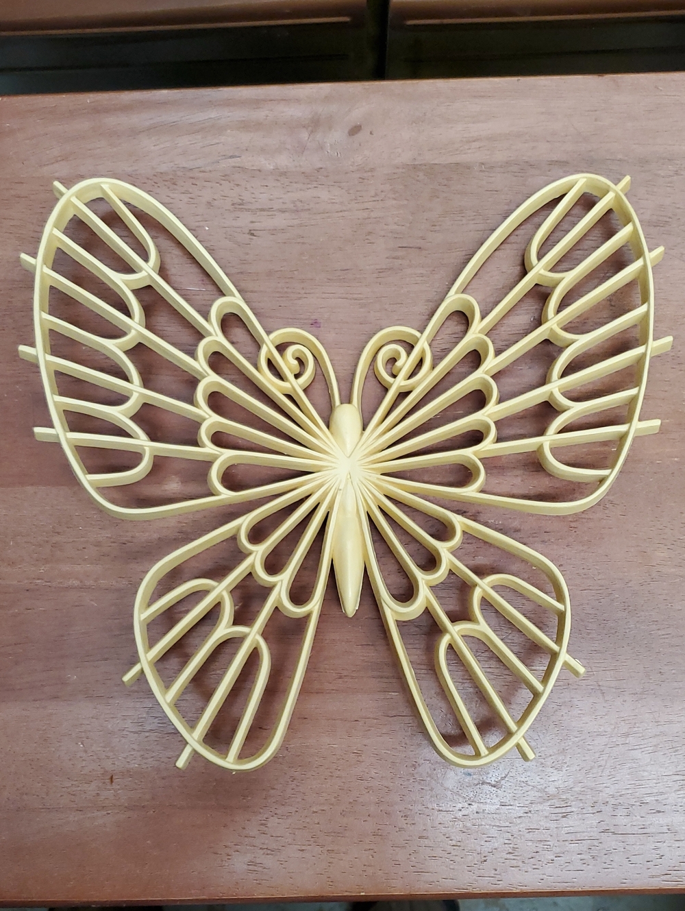 Vintage Burwood Large Wall Butterfly Plaque